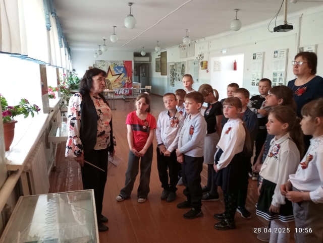 Экскурсия стала уроком мужества.
